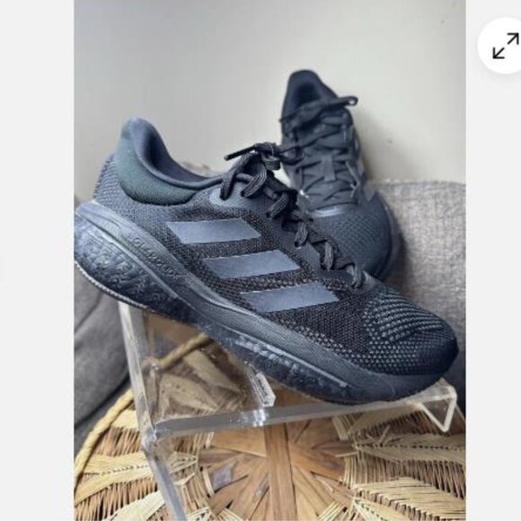 Wmns Adidas Solar Glide 5 Boost Athletic Shoe / Black / GX5494 / Sz 8 - Picture 1 of 12